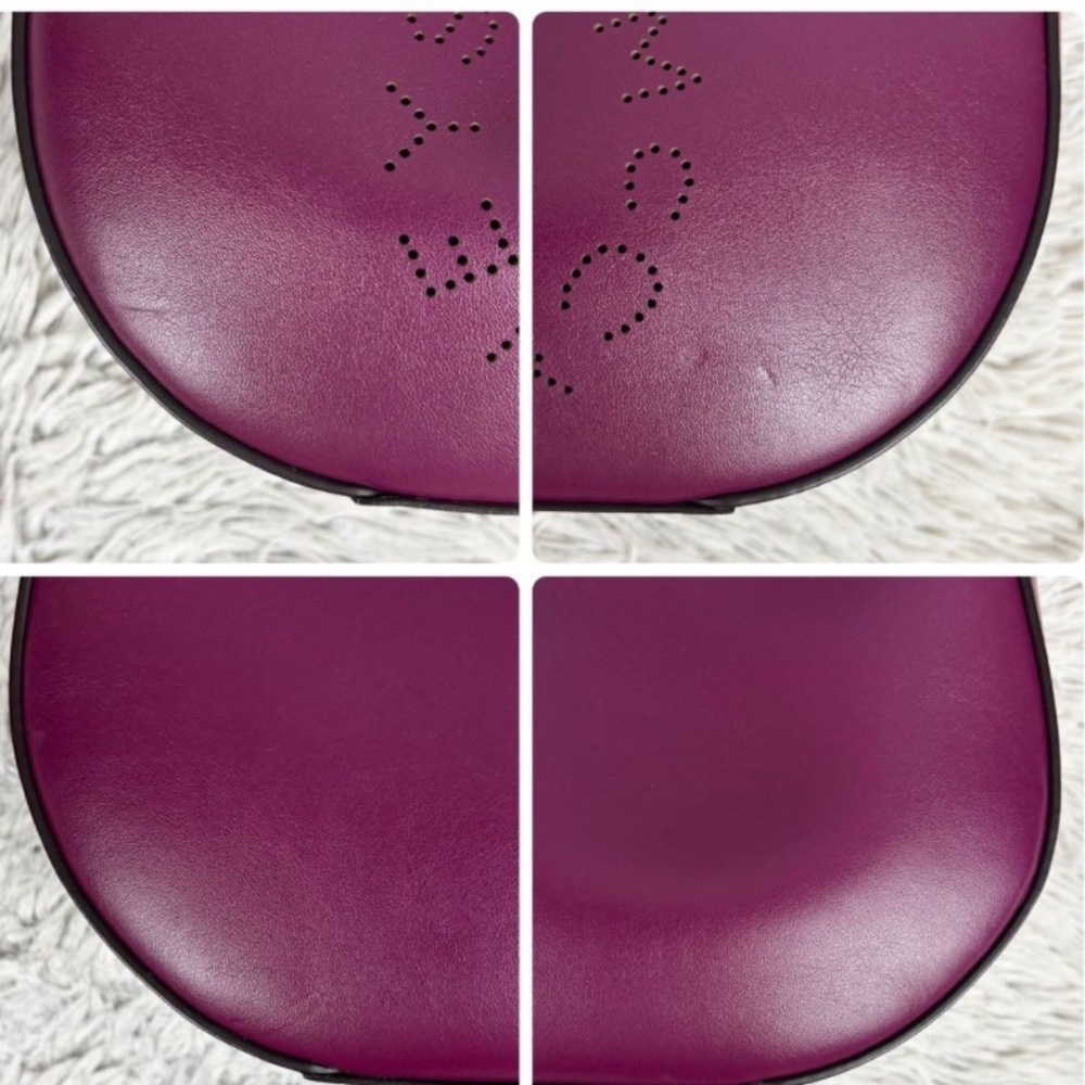 Stella McCartney Plum Crescent Hobo Shoulder Bag - Picture 7 of 11